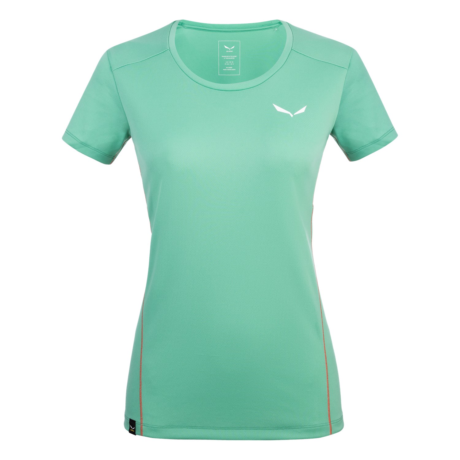 Camisetas Mujer Chile - Salewa Sporty B 4 Dry - Verde - SQZJ-68974